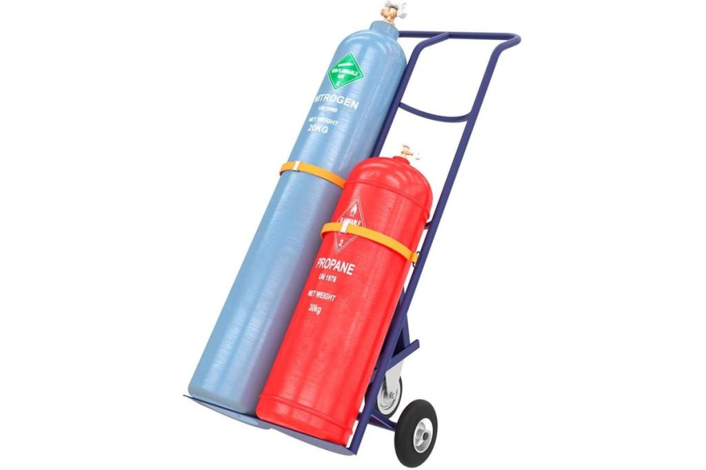 КП 2 - Тележка для двух баллонов, кислород+пропан